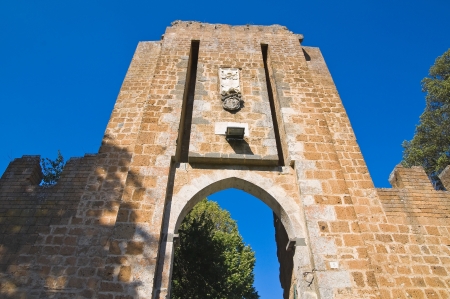 Albornoz rocca. Orvieto. Umbria. Italy.の写真素材