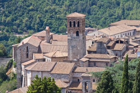 Panoramic view of Narni. Umbria. Italy.の写真素材