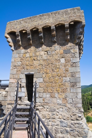 Castle of Bolsena. Lazio. Italy. のeditorial素材