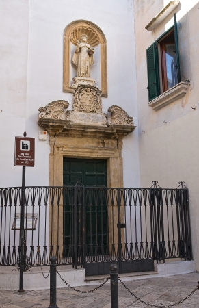 Church of St Teresa d Avila  Gallipoli  Puglia  Italy の写真素材
