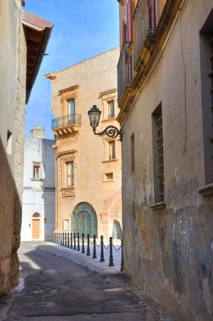 Alleyway  Galatone  Puglia  Italy のeditorial素材