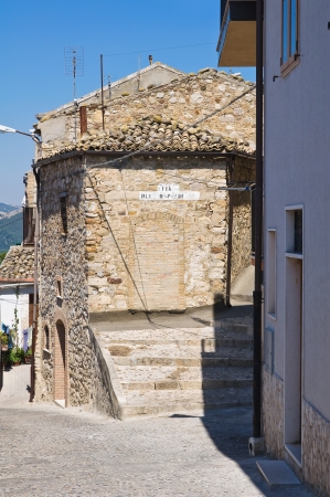 Alleyway  Santagata di Puglia  Puglia  Italy の写真素材