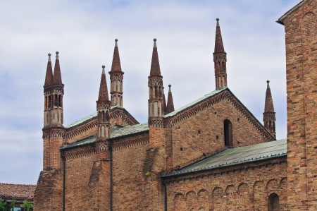 Basilica of St  Antonino  Piacenza  Emilia-Romagna  Italy  の写真素材
