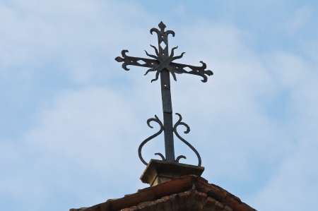 Church of St  Teresa  Piacenza  Emilia-Romagna  Italy  の写真素材