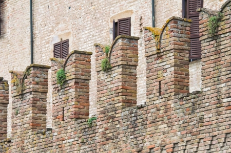 Castle of Fontanellato. Emilia-Romagna. Italy. の写真素材