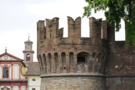 Castle of Fontanellato. Emilia-Romagna. Italy. のeditorial素材