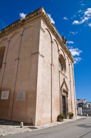 Mother Church of Massafra. Puglia. Italy.の写真素材