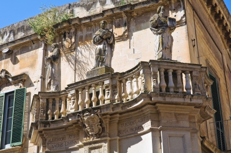 Propylaea. Lecce. Puglia. Italy.の写真素材