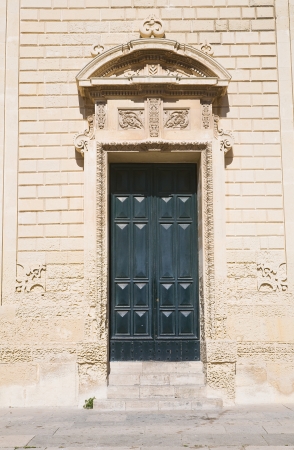 Belltower of Duomo Church. Lecce. Puglia. Italy.の写真素材