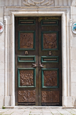 Cathedral of St. Maria Assunta. Melfi. Basilicata. Italy.のeditorial素材