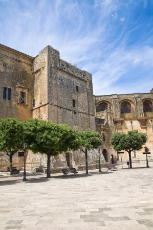 Gallone palace. Tricase. Puglia. Italy. のeditorial素材