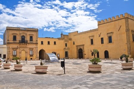 Alleyway  Presicce  Puglia  Italy のeditorial素材