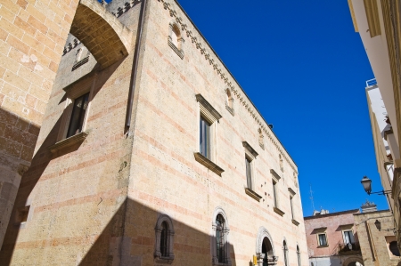 Legari palace. Alessano. Puglia. Italy.のeditorial素材