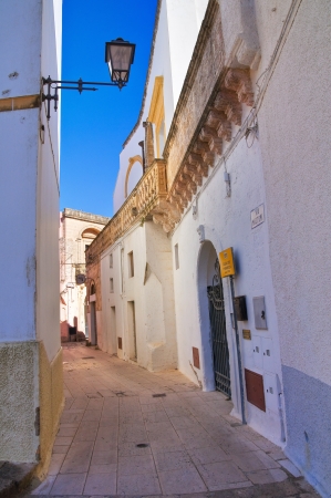Alleyway. Alessano. Puglia. Italy.のeditorial素材