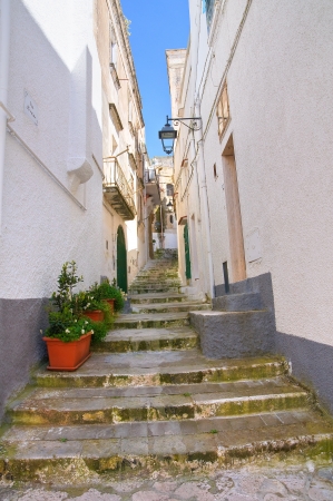 Alleyway. Castellaneta. Puglia. Italy. の写真素材