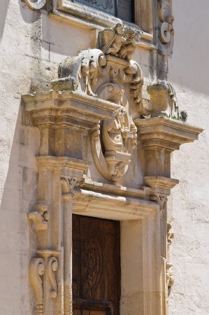 Mother church. Specchia. Puglia. Italy.の写真素材