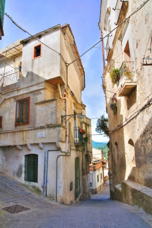 Alleyway. Tursi. Basilicata. Italy. の写真素材