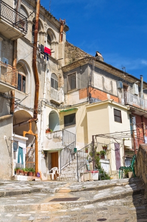 Alleyway. Tursi. Basilicata. Italy. の写真素材