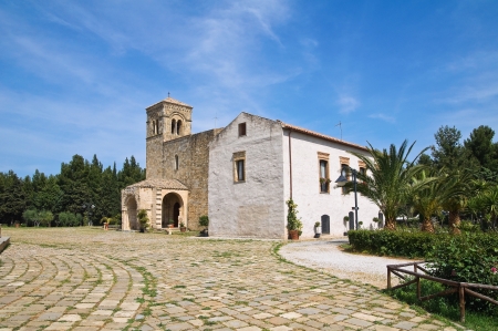 Sanctuary of St. Maria d' Anglona. Tursi. Basilicata. Italy.の写真素材