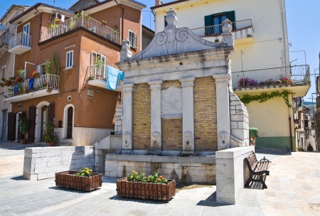 Great Fountain. Roseto Valfortore. Puglia. Italy.のeditorial素材