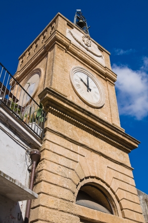 Clocktower. Manduria. Puglia. Italy.の写真素材