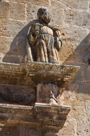 Mother Church of Manduria. Puglia. Italy.の写真素材