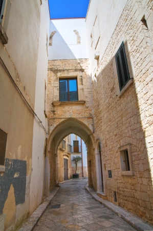 Alleyway. Conversano. Puglia. Italy. の写真素材