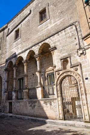 Pasanisi Palace. Manduria. Puglia. Italy. のeditorial素材