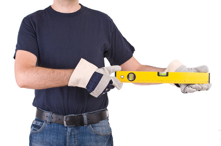 Blue collar worker. 