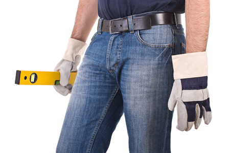 Blue collar worker. 
