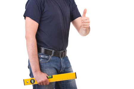 Blue collar worker. 