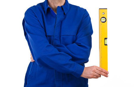 Blue collar worker. 