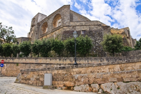 Castle of Ugento. Puglia. Italy.のeditorial素材