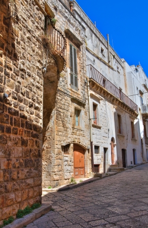 Alleyway. Putignano. Puglia. Italy.の写真素材