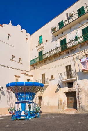Alleyway. Rodi Garganico. Puglia. Italy.の写真素材