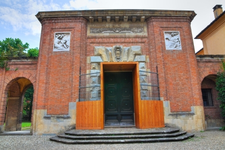 Ricci Oddi Modern Art Gallery. Piacenza. Emilia-Romagna. Italy.のeditorial素材