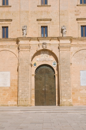 Sanctuary of Santa Maria di Leuca  Puglia  Italy  の写真素材