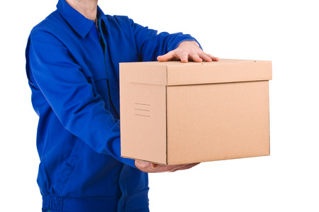 Delivery man. の写真素材