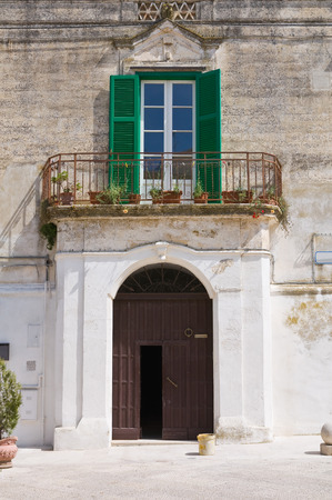 Historical palace. Montescaglioso. Basilicata. Italy.のeditorial素材
