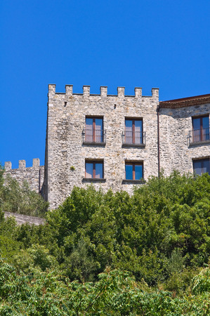 Castle of Viggianello. Basilicata. Italy.のeditorial素材