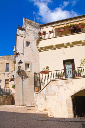 Alleyway. Altamura. Puglia. Italy.の写真素材