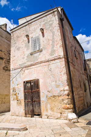 Alleyway. Altamura. Puglia. Italy.の写真素材
