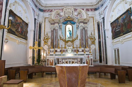 Church of Immacolata. Minervino Murge. Puglia. Italy.のeditorial素材