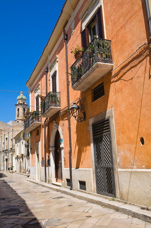Alleyway. San Severo. Puglia. Italy.の写真素材