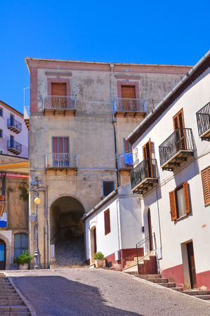 Alleyway. Pietragalla. Basilicata. Italy.の写真素材