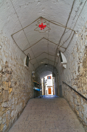 Alleyway. Minervino Murge. Puglia. Italy.のeditorial素材