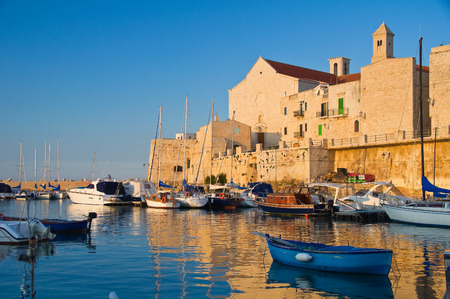 Panoramic view of Giovinazzo. Puglia. Italy.のeditorial素材