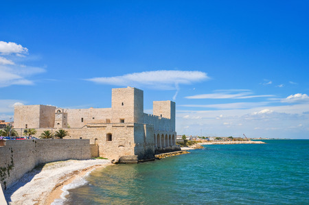 Castle of Trani. Puglia. Italy.のeditorial素材