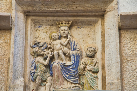 Historical palace. Molfetta. Puglia. Italy.のeditorial素材