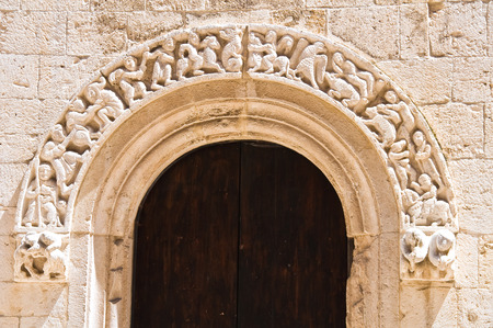 Cathedral church of Barletta. Puglia. Italy.の写真素材